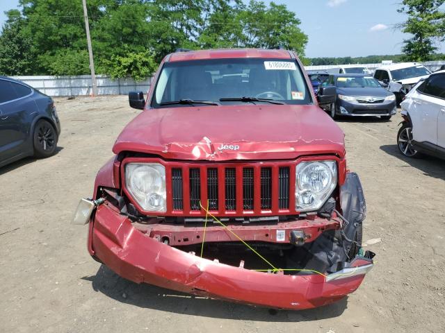 1J8GN28K38W152650 - 2008 JEEP LIBERTY SPORT RED photo 5