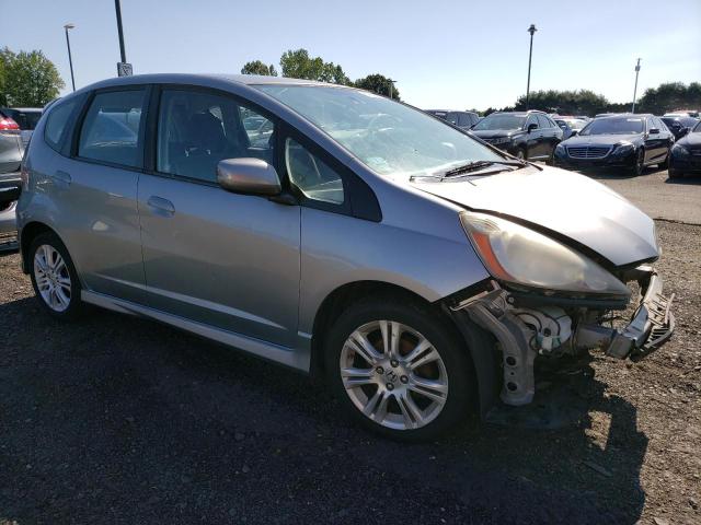 JHMGE8H43AC035877 - 2010 HONDA FIT SPORT SILVER photo 4