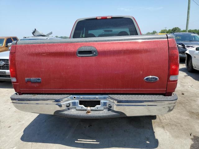 1FTRX17WXYNC10137 - 2000 FORD F150 RED photo 6