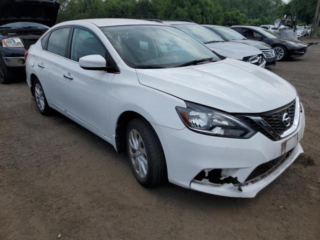 3N1AB7AP6JY312837 - 2018 NISSAN SENTRA S WHITE photo 4