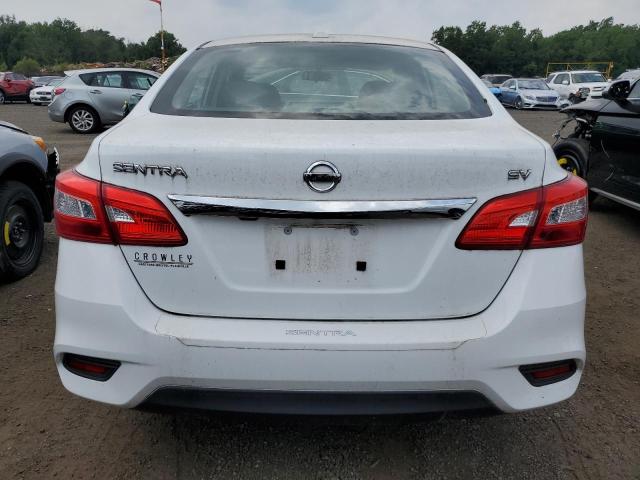 3N1AB7AP6JY312837 - 2018 NISSAN SENTRA S WHITE photo 6