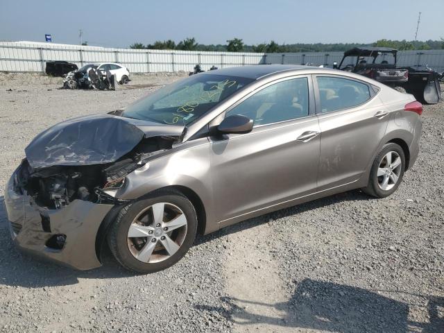 5NPDH4AEXDH451232 - 2013 HYUNDAI ELANTRA GLS GRAY photo 1