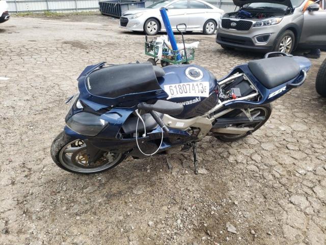 JKAZX4J195A055950 - 2005 KAWASAKI ZX600 J1 BLUE photo 2