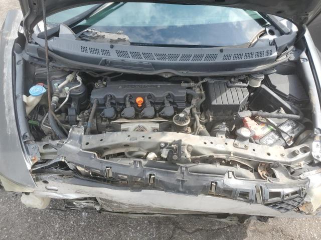 19XFA16659E031600 - 2009 HONDA CIVIC LX-S ნაცრისფერი ფოტო 11