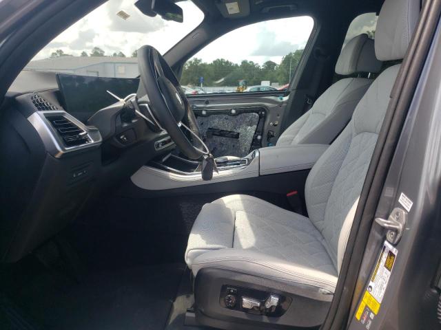 5UX43EU06R9U76826 - 2024 BMW X5 XDRIVE50E SILVER photo 7