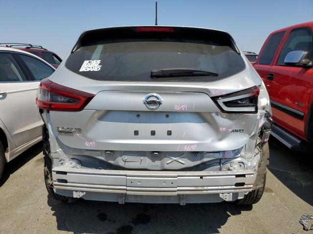 JN1BJ1AW9MW664947 - 2021 NISSAN ROGUE SPOR S SILVER photo 6