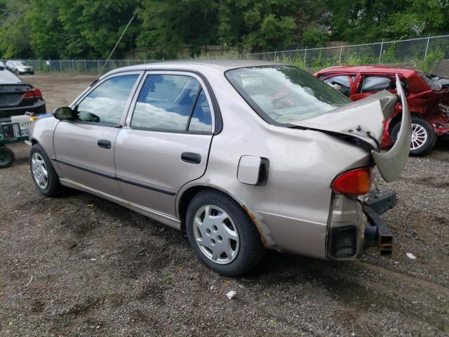 2T1BR12E8WC705432 - 1998 TOYOTA COROLLA VE TAN photo 2