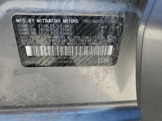 ML32F3FJ2HHF05551 - 2017 MITSUBISHI MIRAGE G4 ES 灰色 照片 12