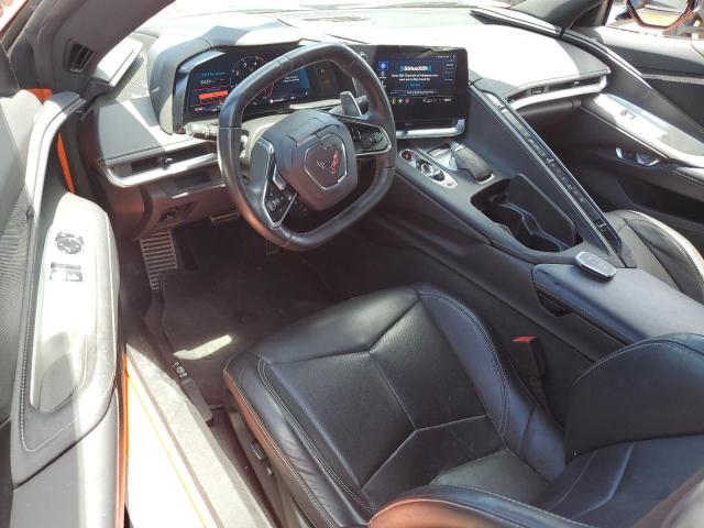 1G1YA2D45M5114215 - 2021 CHEVROLET CORVETTE STINGRAY 1LT ORANGE photo 8