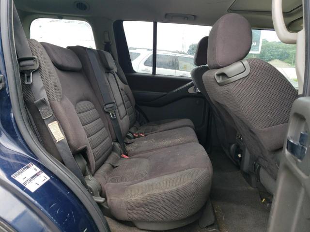5N1AR18W26C681306 - 2006 NISSAN PATHFINDER LE ლურჯი ფოტო 11
