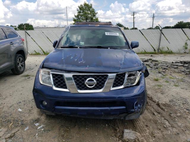 5N1AR18W26C681306 - 2006 NISSAN PATHFINDER LE ლურჯი ფოტო 5