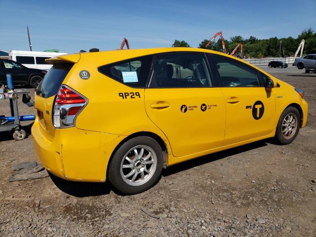 JTDZN3EU8GJ044838 - 2016 TOYOTA PRIUS V GOLD photo 3