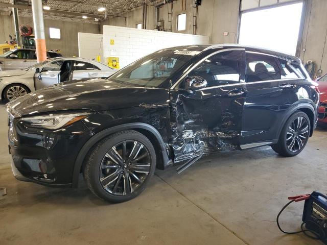 3PCAJ5BB0MF108784 - 2021 INFINITI QX50 LUXE BLACK photo 1