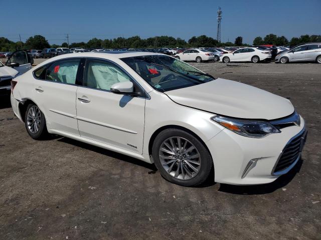 4T1BD1EB2GU049552 - 2016 TOYOTA AVALON HYBRID WHITE photo 4