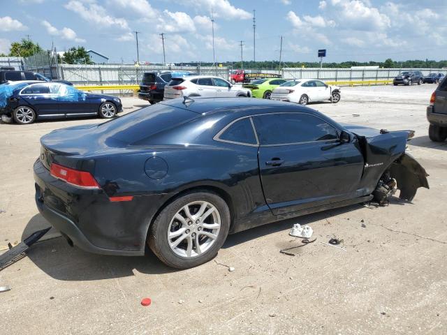2G1FB1E37F9308822 - 2015 CHEVROLET CAMARO LS BLACK photo 3