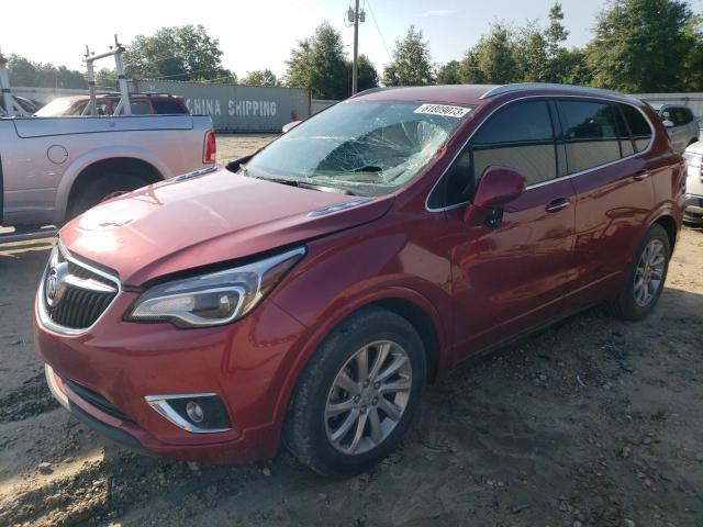 LRBFXCSA7LD033179 - 2020 BUICK ENVISION ESSENCE RED photo 1