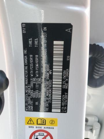 2T2BZMCA9KC183932 - 2019 LEXUS RX 350 BASE 白色 照片 13