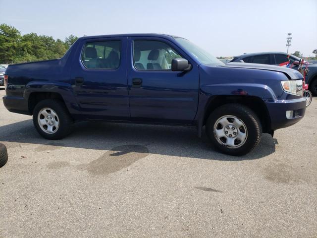 5FPYK1F22DB009793 - 2013 HONDA RIDGELINE RT BLUE photo 4