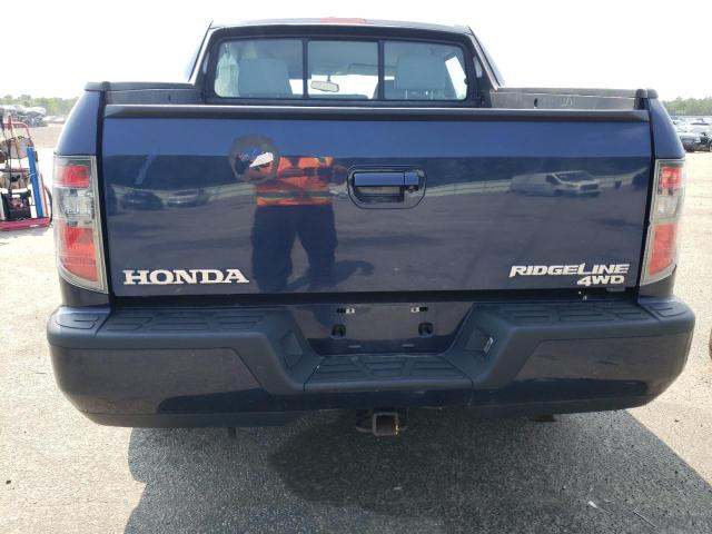 5FPYK1F22DB009793 - 2013 HONDA RIDGELINE RT BLUE photo 6