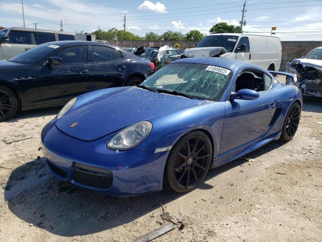 WP0AA29867U761060 - 2007 PORSCHE CAYMAN BLUE photo 1