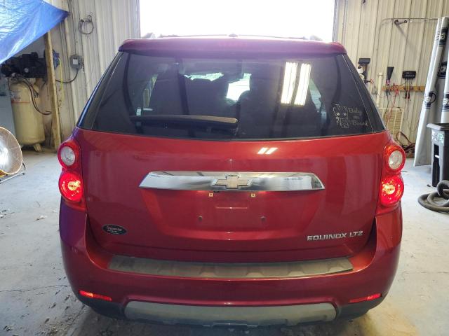 1GNALDEK6FZ131443 - 2015 CHEVROLET EQUINOX LTZ RED photo 6