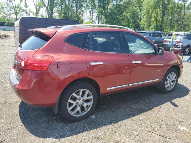 JN8AS5MV0CW380335 - 2012 NISSAN ROGUE S RED photo 3