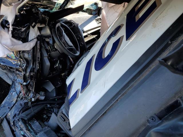 1FM5K8AR4KGA13223 - 2019 FORD EXPLORER POLICE INTERCEPTOR WHITE photo 8