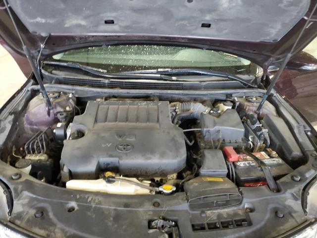 4T1BK1EB6DU048521 - 2013 TOYOTA AVALON BASE BURGUNDY photo 11