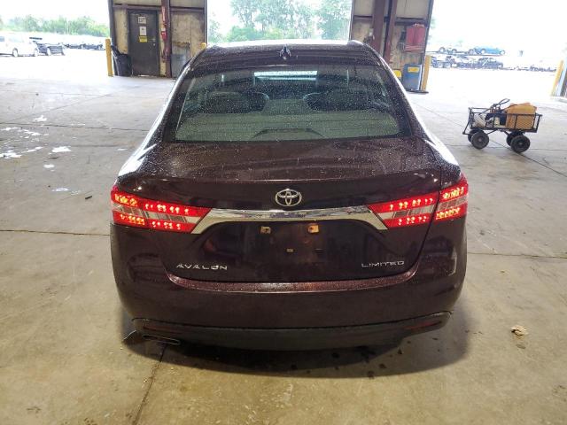 4T1BK1EB6DU048521 - 2013 TOYOTA AVALON BASE BURGUNDY photo 6