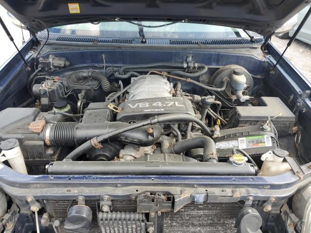 5TBBT44143S388984 - 2003 TOYOTA TUNDRA ACCESS CAB SR5 BLUE photo 11