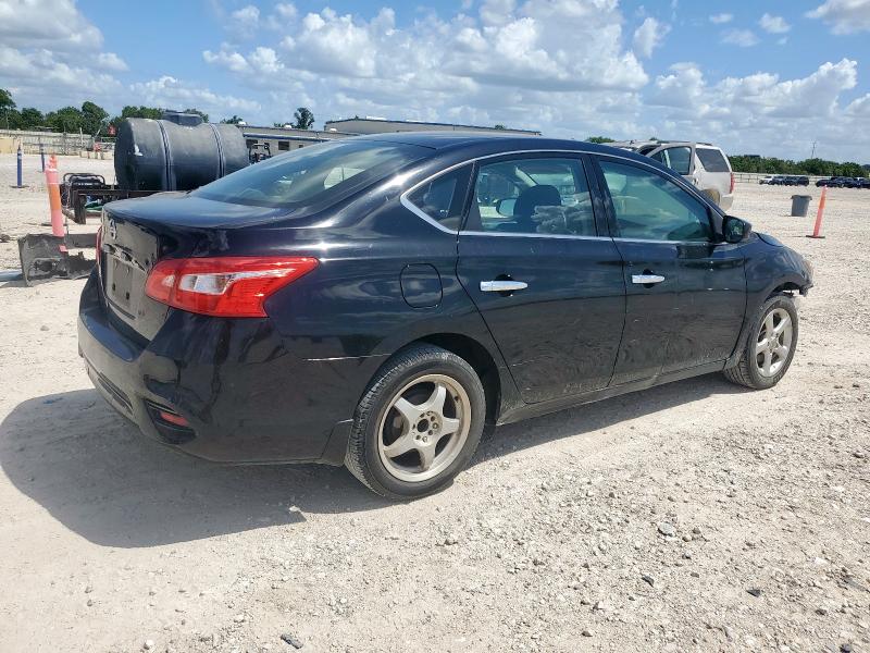 3N1AB7AP5KY219406 - 2019 NISSAN SENTRA S BLACK photo 3