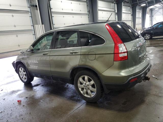 JHLRE38708C040006 - 2008 HONDA CR-V EXL GREEN photo 2