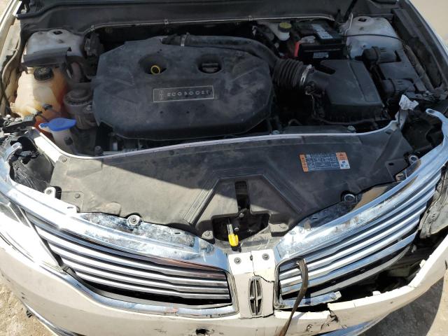 3LN6L2G98FR606748 - 2015 LINCOLN MKZ BEIGE photo 11