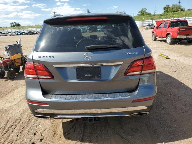4JGDA5HB9HA825764 - 2017 MERCEDES-BENZ GLE 350 4MATIC SILVER photo 6