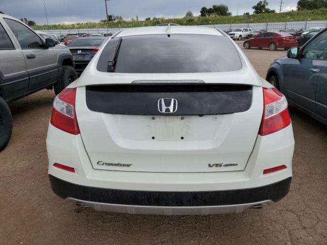 5J6TF2H54DL000377 - 2013 HONDA CROSSTOUR EXL თეთრი ფოტო 6