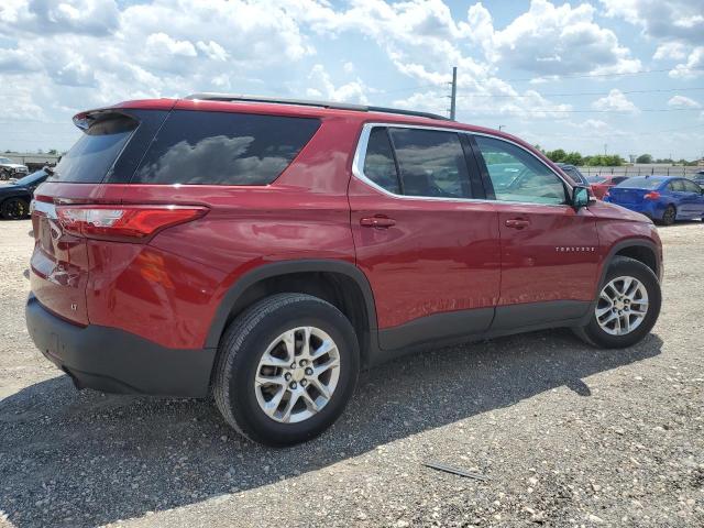 1GNEVGKW8KJ103768 - 2019 CHEVROLET TRAVERSE LT MAROON photo 3