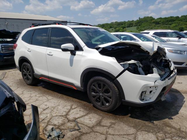 JF2SKAPC7KH585478 - 2019 SUBARU FORESTER SPORT WHITE photo 4