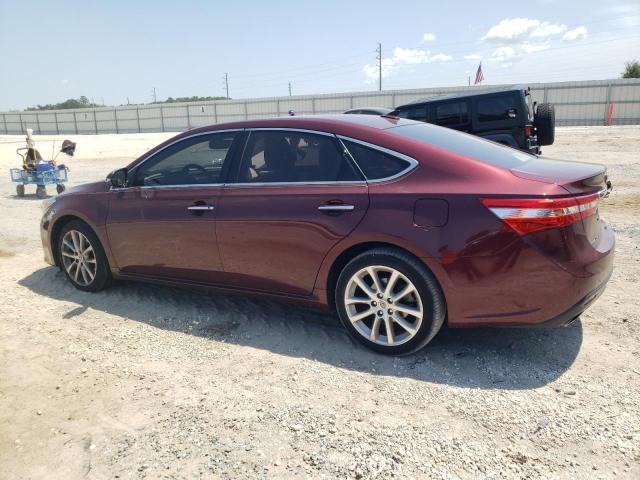 4T1BK1EB6DU011937 - 2013 TOYOTA AVALON BASE MAROON photo 2