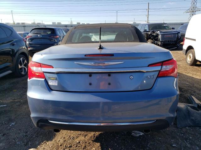 1C3BC2EG7BN610280 - 2011 CHRYSLER 200 TOURING BLUE photo 6