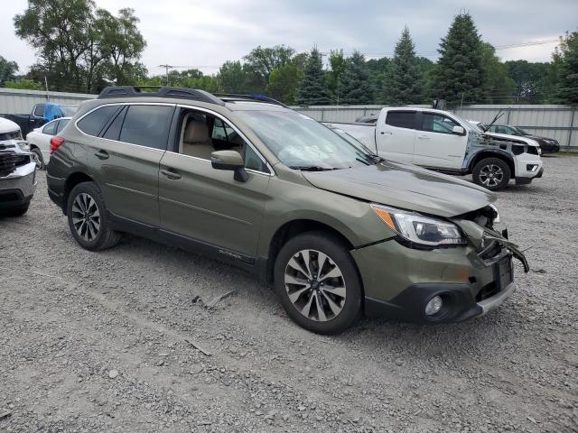 4S4BSANC0H3269696 - 2017 SUBARU OUTBACK 2.5I LIMITED GREEN photo 4