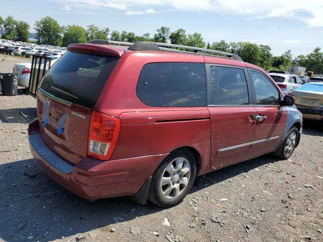 KNDMC233686048783 - 2008 HYUNDAI ENTOURAGE GLS RED photo 3