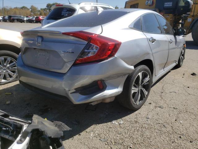 19XFC1F9XGE031514 - 2023 HONDA CIVIC TOURING SILVER photo 4