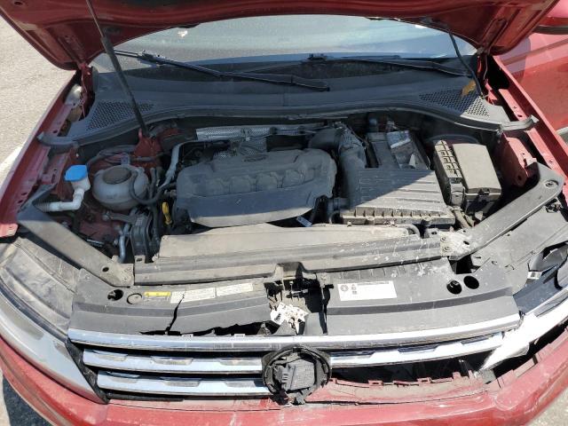 3VV2B7AX6JM159385 - 2018 VOLKSWAGEN TIGUAN SE RED photo 12