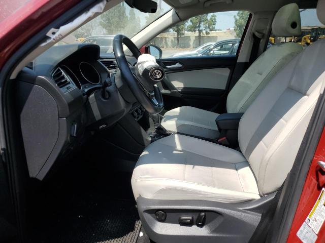 3VV2B7AX6JM159385 - 2018 VOLKSWAGEN TIGUAN SE RED photo 7
