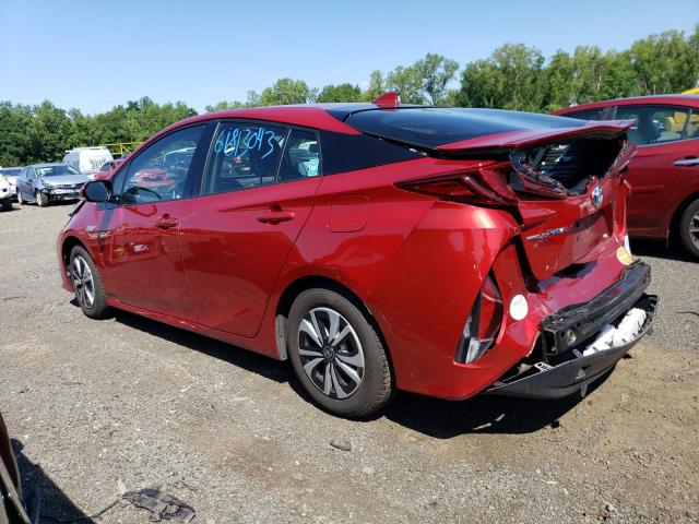 JTDKARFP5H3057884 - 2017 TOYOTA PRIUS PRIM RED photo 2
