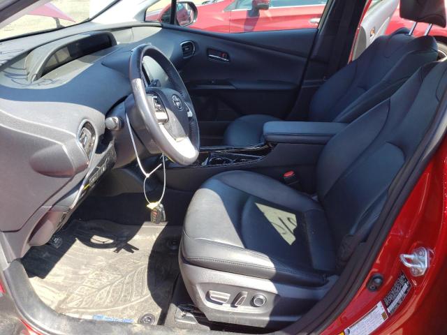 JTDKARFP5H3057884 - 2017 TOYOTA PRIUS PRIM RED photo 7