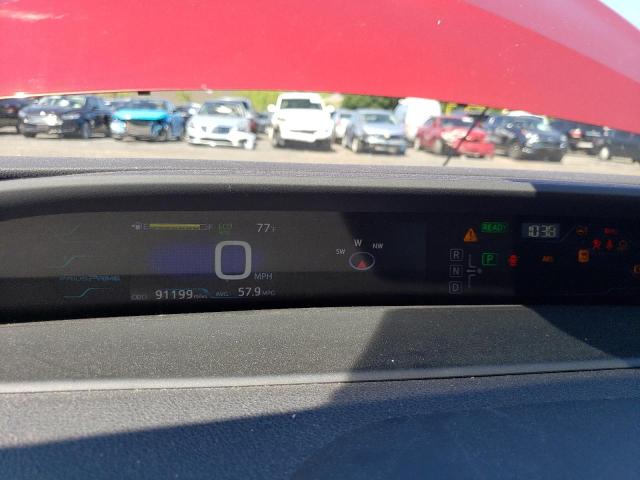 JTDKARFP5H3057884 - 2017 TOYOTA PRIUS PRIM RED photo 9