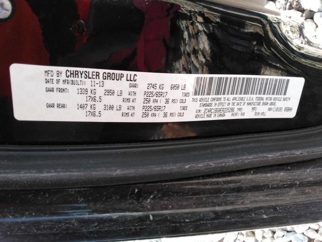 2C4RC1BG0ER225286 - 2014 CHRYSLER TOWN & COU TOURING 黑色 照片 14