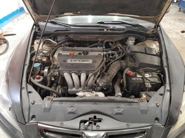 1HGCM56624A017135 - 2004 HONDA ACCORD EX შავი ფოტო 11