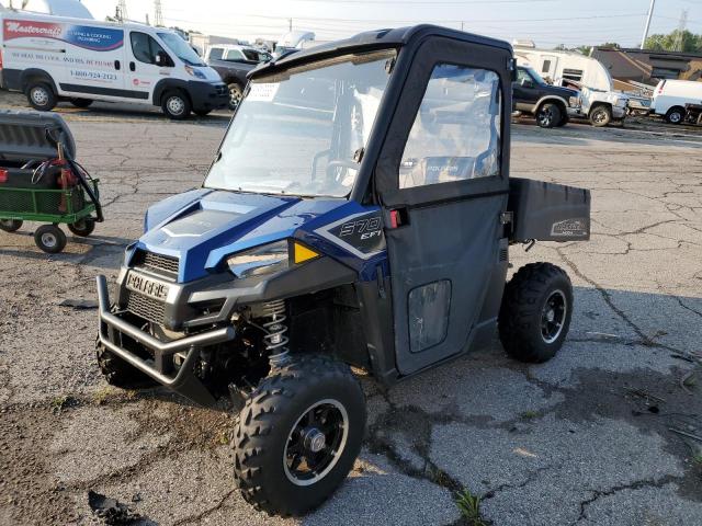 3NSRME573JE908254 - 2018 POLARIS RANGER 570 EPS BLUE photo 2